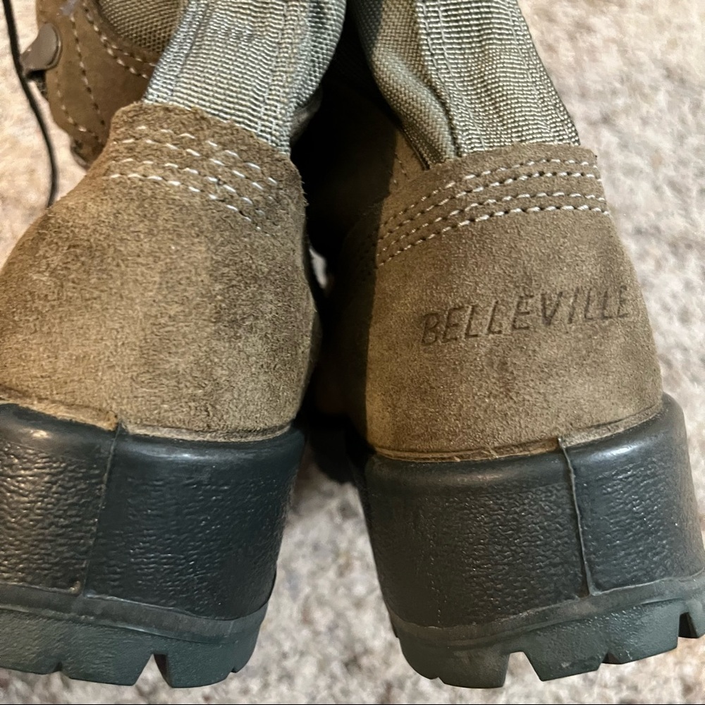 Belleville 600 Sage Green Combat Boots Size 6 - Picture 11 of 14